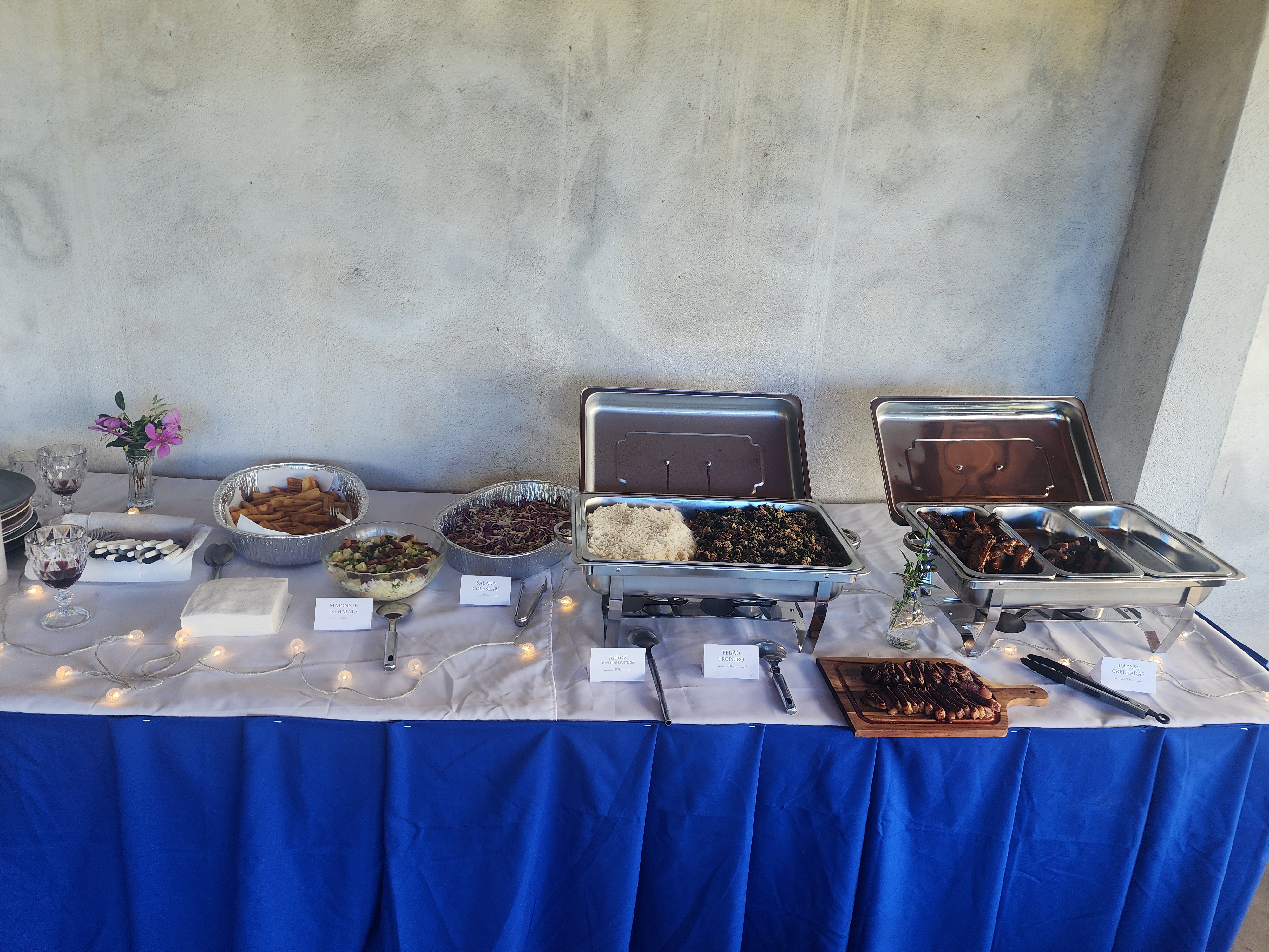 Mesa de Buffet Completa